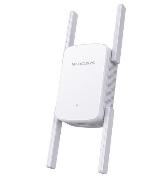 Mercusys ac1900 wi-fi range extender me50g; dual-band, standarde wireless: ieee 802.11a/n/ac 5 ghz, ieee 802.11b/g/n 2.4 ghz, viteza wireless:  600 mbps at 2.4ghz, 1300 mbps at 5ghz, interfata: 1 x gigabit ethernet port, 4 x andene externe, consum: 12w, d