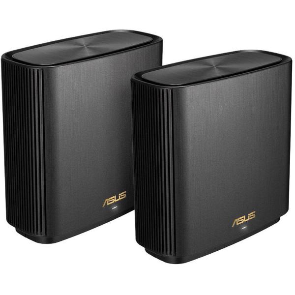 Router wireless asus gigabit mesh zenwifi, ax xt8, wifi 6, tri-band, 2 pack