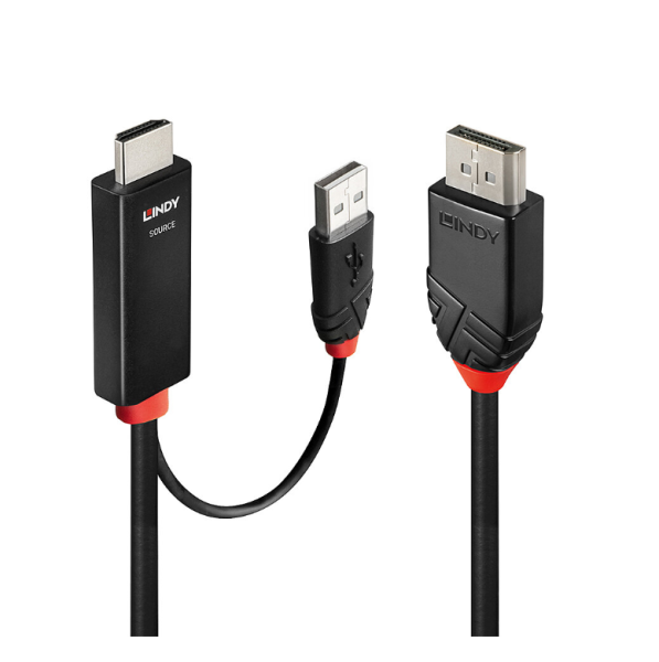 Cablu lindy 1m hdmi la displayport