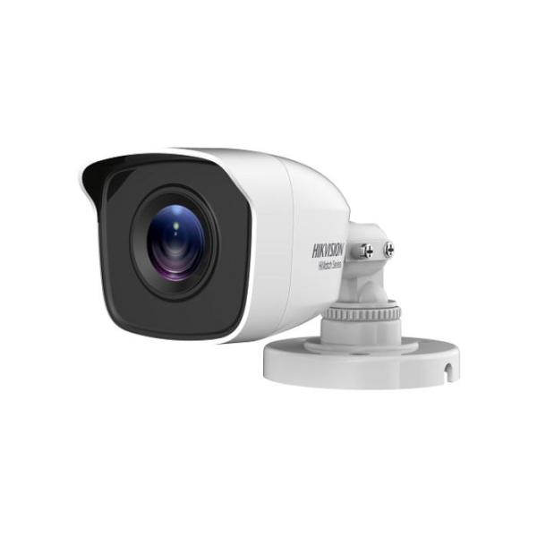 Camera de supraveghere hikvision turbo hd bullet hwt-b120-p; 2mp; seria hiwatch; 2mp cmos sensor, 20m ir, outdoor exir bullet, icr, 0.01 lux/ f1.2, 12 vdc, smart ir, dnr, osd menu, ip66, 2.8mm lens, support hd- tvi/ahd/cvi/cvbs video output;