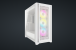 Carcasa corsair icue 5000d rgb airflow mid tower atx, 3 ventilatoare incluse 120mm, 4x 3.5" drive bays, 2x 2.5" drive bays, dimensiune 520x520x245mm, alb