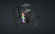 Carcasa corsair 2000d airflow rgb mini-itx, panou tempered glass, 3x 2.5" drive bays, dimensiune 458x271x200, negru