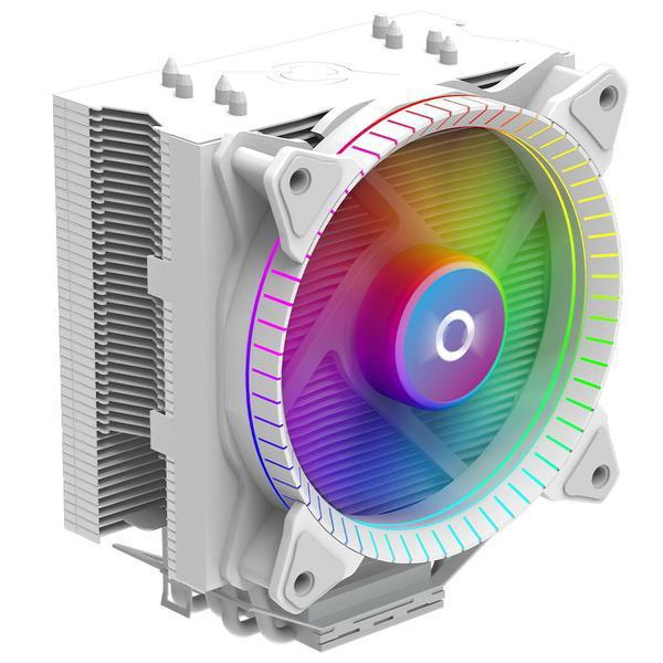 Cpu cooler uranus white argb pwm  technical data socket compatibility: intel: lga 115x/ 1200/ 1700; amd: am4 tdp: up to 200w heatsink installation: with backplate heatsink dimensions: 155 x 125 x 81 mm (with fan) heatsink material: aluminum heat pipes: 4x