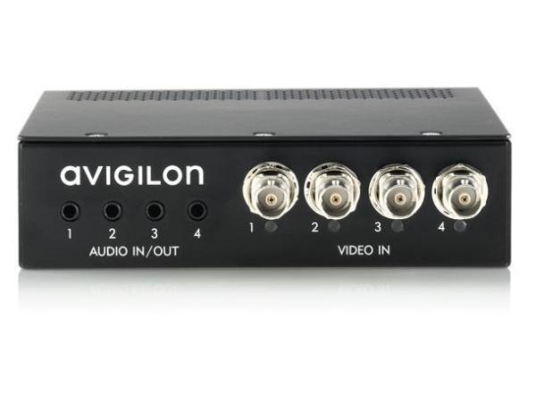 4-port h.264 analog video encoder with 4 audio support