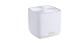 Asus dual-band large home mesh zenwifi system, xd4 plus 1 pack; white, ax1800 , 1201 mbps+ 574 mbps, 128 mb flash, 256 mb ram ; ieee 802.11a, ieee 802.11b, ieee 802.11g, wifi 4 (802.11n), wifi 5 (802.11ac), wifi 6 (802.11ax), ipv4, ipv6, 2 x antene intern