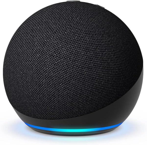 Boxa inteligenta amazon echo dot 5 (2022), control voce alexa, bluetooth, wi-fi, charcoal
