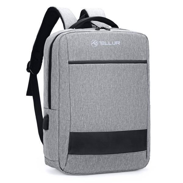Rucsac laptop tellur nomad, 15.6", gri