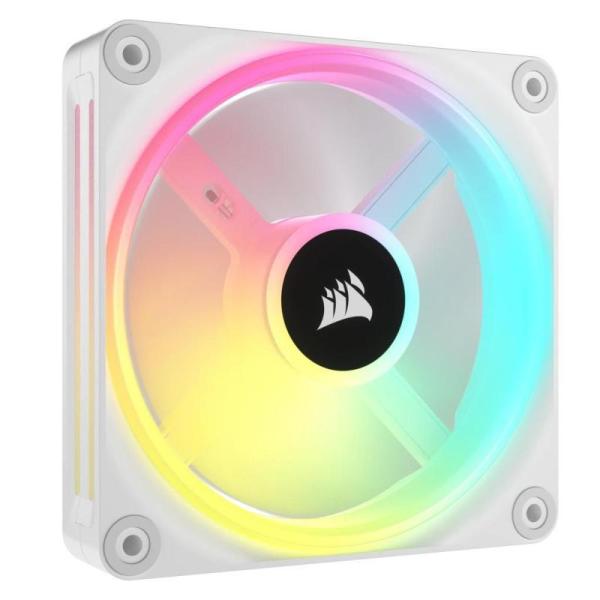 Fan corsair qx120, ventilator 1x120 mm,  alb