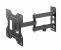Suport de perete akai cu inclinatie +3/-10°, diagonala display 23"-43", vesa min. 100x100, vesa max. 200x200, suporta pana la 30kg, distanta fata de perete max 378mm, negru
