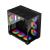 Case mv8(atx) black, f&l side panel: tempered glass