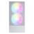 "case x4-m(m-atx) white, front panel:metal mesh cover left side panel:tempered glass"