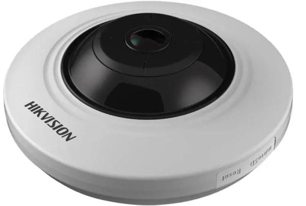 Camera supraveghere hikvision ip fisheye ds-2cd2935fwd-i(1.16mm) 3 mp, 2048 × 1536 @30fps ,1/2.8" progressive scan cmos,fov: horizontal field of view 180°, vertical field of view 180° lens 1.16 mm ,communication interface 1 rj45 10m/100m self-adaptive eth