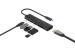 Docking station a4tech universal, 6-in-1, cablu 0.20m, gri