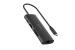 Docking station a4tech universal, 8-in-1, cablu 0.20m, gri