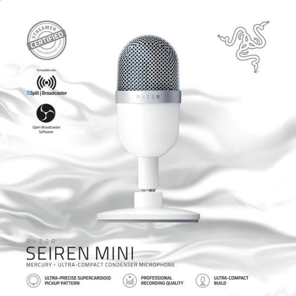 Microfon razer seiren mini mercury
