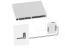 Ubiquiti unifi access hub ua-hub, dimensiuni: 190 x 126 x 30.5 mm , greutate: 457g,suport wall mount metalic, carcasa plastic, consum max: 51w, interfata: 4 x 1gbe, alimentare: poe++.
