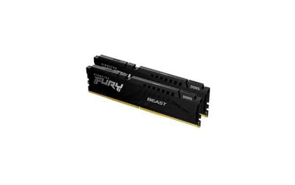 Memorie ram kingston, dimm, ddr5, 64gb, 5200mhz, cl40, 1.25v, kit of 2