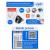 Camera supraveghere video pni ip649 cu ip, 2mp 1080p, wifi, slot card micro sd, compatibila cu aplicatia tuya smart, culoare:  alb / negru, senzor imagine:1/2.9" cmos f37, rezolutie: 1080p (1920 x 1080), tip lentila: f:3.6mm, compresie imagine: h.264+, mi