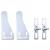 Kit automatizare porti batante pni mab300, cu 2 motoare 40w, telecomenzi si panou de control, fotocelule si lampa, lungime poarta 2 x 2.5m max, greutate poarta 200kg, putere: 40w x 2, lungimea maxima a foii de poarta: 2.5m,viteza motor 1,6 cm/sec, 250rpm,