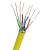 Pni-sftp07m - cablu s/ftp cat7 pni sf07 la metru 10gbps, 1000mhz, pentru internet si sisteme de supraveghere, cupru.