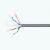 Cablu utp cat6 pni u06 cu 4 perechi pentru internet 1 gigabit si sisteme de supraveghere rola 305m