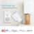 Priza inteligenta pni smarthome wp800 wifi control prin internet, app tuya smart, compatibila cu amazon alexa si google home, masoara consumul de energie, tensiune alimentare: 230v, sarcina maxima: 3700 w, distanta transmisie, 50 m exterior, interior 30 m
