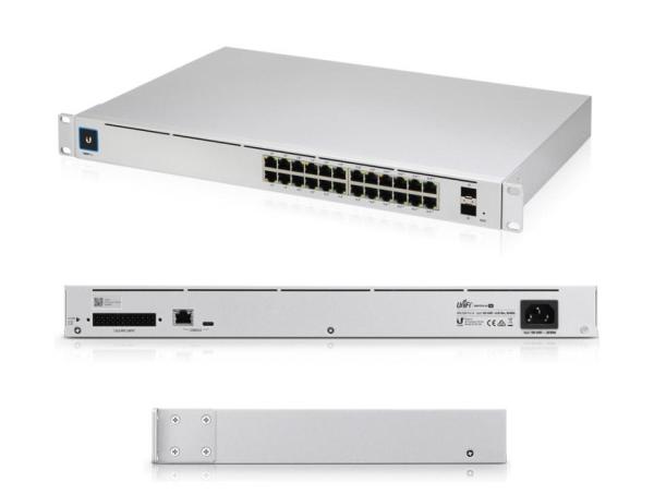 Switch ubiquiti unifi pro usw-pro-24, 24 port, 10/100/1000 mbps