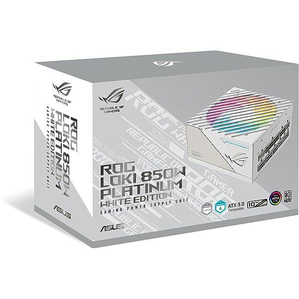 Sursa asus rog loki 850w 80+platinum  intel form factor  sfx-l atx 3.0  yes dimensions  125 x 125 x 63.5 mm efficiency  80plus platinum protection features  opp/ovp/uvp/scp/ocp/otp hazardous materials  rohs ac input range  100-240vac dc output voltage  +3