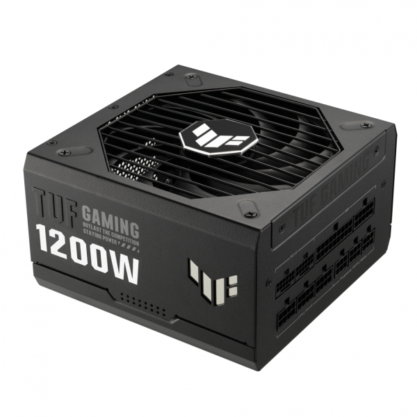 Sursa asus tuf gaming 1200w gold   intel form factor atx12v atx 3.0 yes dimensions 150 x 150 x 86 mm efficiency 80plus gold protection features opp/ovp/uvp/scp/ocp/otp hazardous materials rohs ac input range 100-240vac dc output voltage +3.3v +5v +12v -12