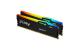 Memorie ram kingston, dimm, ddr5, 64gb, 6000mhz, cl40, 1.35v, fury beast, kit of 2, rgb