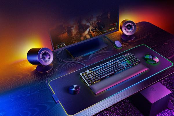 Sistem audio 2.1 razer nommo v2 pro, wireless, bluetooth 5.3, negru