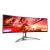 Monitor aoc ag493ucx2 48.8 inch, panel type: va, backlight: wled, resolution: 5120x1440, aspect ratio: 32:9,  refresh rate:165hz, response time gtg: 4ms, brightness: 400 cd/m², contrast (static): 3000:1, contrast (dynamic): 80m:1, viewing angle: 178º(r/l)