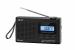 Radio cu ceas akai apr-600 cu baterii 3x aaa, bluetooth 5.0, 0.8w, negru