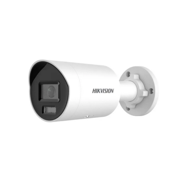 Camera de supraveghere hikvision ds-2cd2046g2h-iu(2.8mm) 4 mp powered by darkfighter fixed mini bullet with excellent low-light performance with powered-by-darkfighter technology, strong backlight due to 120 db true wdr, efficient h.265+, focus on human a