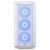 Carcasa lian li lancool iii e-atx mid-tower rgb alb, pci-slots 8, preinstalled fans 4x 140 mm