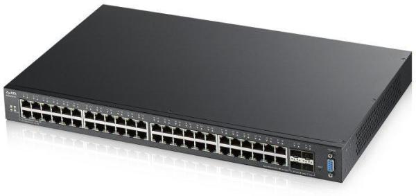 Switch zyxel xgs2210-52, 52 port, 10/100/1000 mbps