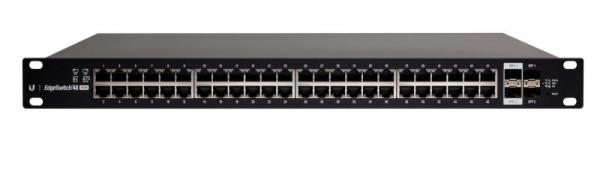 Ubiquiti edgeswitch 48 port gigabit 24v, 500w