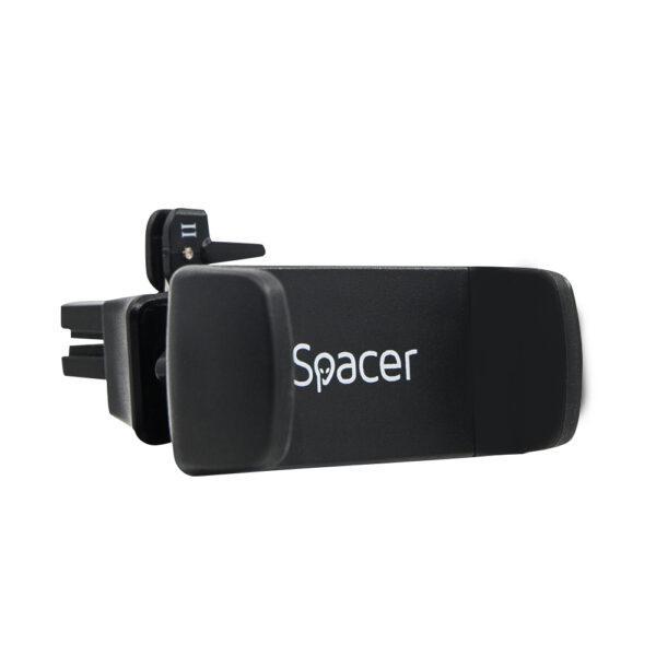 Suport auto spacer prindere prin arc, negru