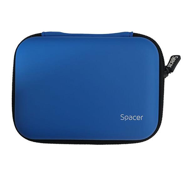 Husa spacer pt hdd albastru