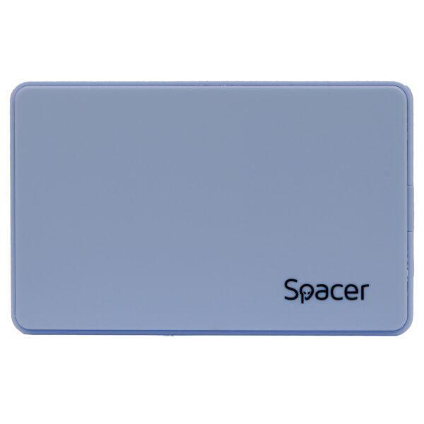 Rack ext. hdd/ssd 2.5" spacer usb 3.0 albastru