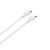 Cablu serioux type-c - type-c lungime: 200 cm ieșire: 65w tip cablu: usb-c la usb-c culoare: alb funcție: încărcare și sincronizare