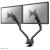 Brat dublu pt monitor neomounts by newstar, fullmotion 10"-32", greutate maxima suportata 8 kg per monitor, vesa min: 75x75 mm, vesa max: 100x100 mm, negru