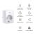 Tp-link tapo p100m mini priză wi-fi smart, compatibilă cu matter, wifi protocol: ieee 802.11b/g/n, bluetooth, 2.4ghz, dimensiuni: 72 × 51 × 40 mm, cerinte de alimentare: 100-240v~, incarcare maxima: 2,300w, 10a.