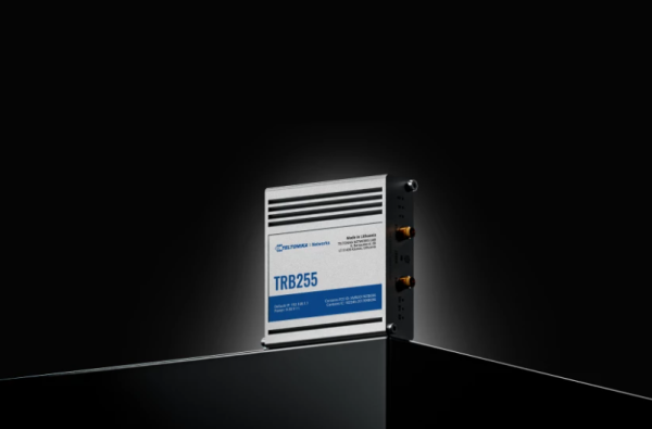 Teltonika trb255 lte m1/nb-iot gateway, gsm, 2 carduri sim, conector antenă: 1 x sma pentru lte, 1 x sma pentru gps, interfata: ethernet, rs232/rs485, micro usb,  3 intrări / ieșiri configurabile. intrare digitală 0 - 6 v detectată ca logică scăzută, 8 - 
