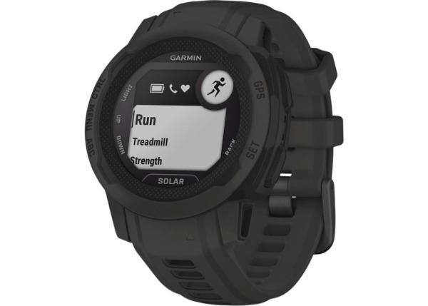 Ceas garmin instinct 2 plus solar, graphite