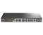 D-link switch dss-200g-28mp,24 x 10/100/1000 mbps poe, 4 x combo 1000 mbps, switching capacity:56 gbps, forwarding rate: 41.67 mpps, buget poe: 370 w ; 30 w/port, consum maxim: 425.9 w (poe on) ; 25.5 w (poe off), dimensiuni: 440 x 208 x 44 mm, greutate: 