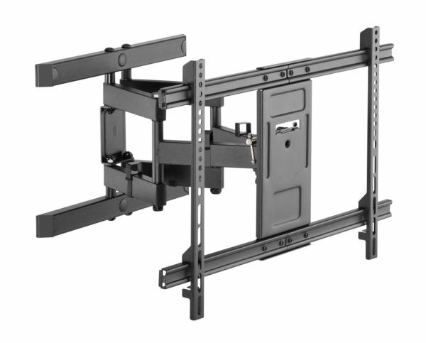 Suport tv de perete serioux tv61-466, compatibilitate  dimensiune ecran: 37"-80", compatibilitate vesa: 200x200, 300x200, 400x200, 300x300, 400x300, 400x400, 600x400, greutate maximă suportata: 60kg, distanta fata de perete: 77~428mm, inclinare: +3°~-15°,