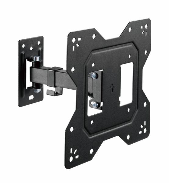 Suport tv de perete serioux, tv68-221, compatibilitate  dimensiune ecran: 23"-43", compatibilitate vesa:100x100, 100x200, 200x100, 200x200, greutate maximă suportata: 30kg, distanta fata de perete: 56~204mm, inclinare: ＋5°～-8°, pivotare: +90°~-90°