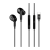 Casti tellur cu fir attune usb-c, negru