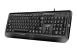 Tastatura genius kb-118 cu fir,104 taste, negru